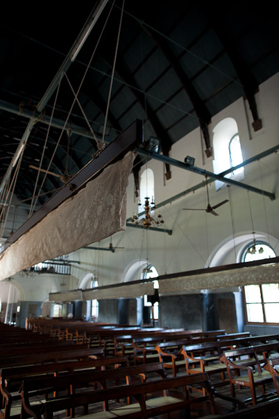 India_JanFeb_10_Cochin_7206.jpg - Interior of St. Francis.  Note hand-powered ceiling fans