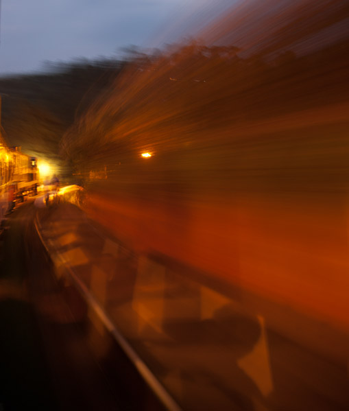 India_JanFeb_10_Coonor_8376.jpg - 21x25 canvas.  Train Blur, Coonor, India