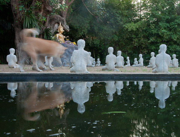 Thailand_Chiang_Mai_OctNovDec_2010_3793.jpg - Sculpture garden with dog.